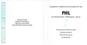 geboortekaartje Phil0003_